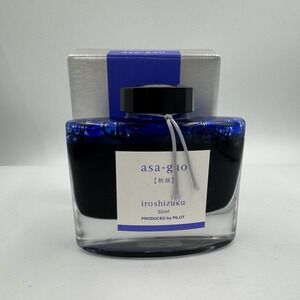 Pilot Iroshizuku, Asa-Gao,Fountain Pen Ink Morning Glory, Dark Blue 69203 50ml